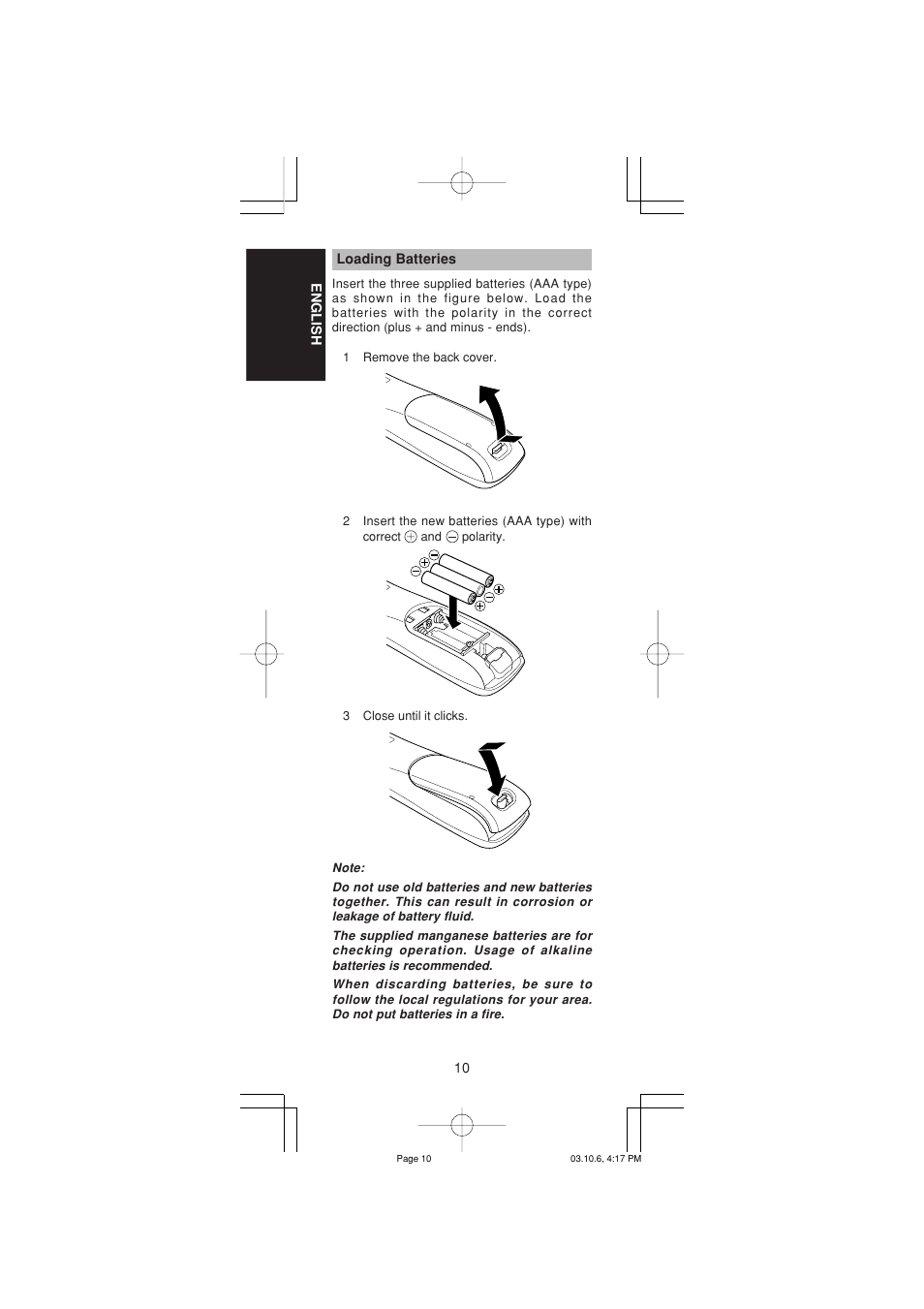 Marantz RC1400 User Manual | Page 12 / 191