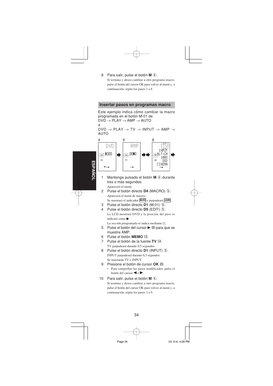 Marantz RC1400 User Manual | Page 128 / 191