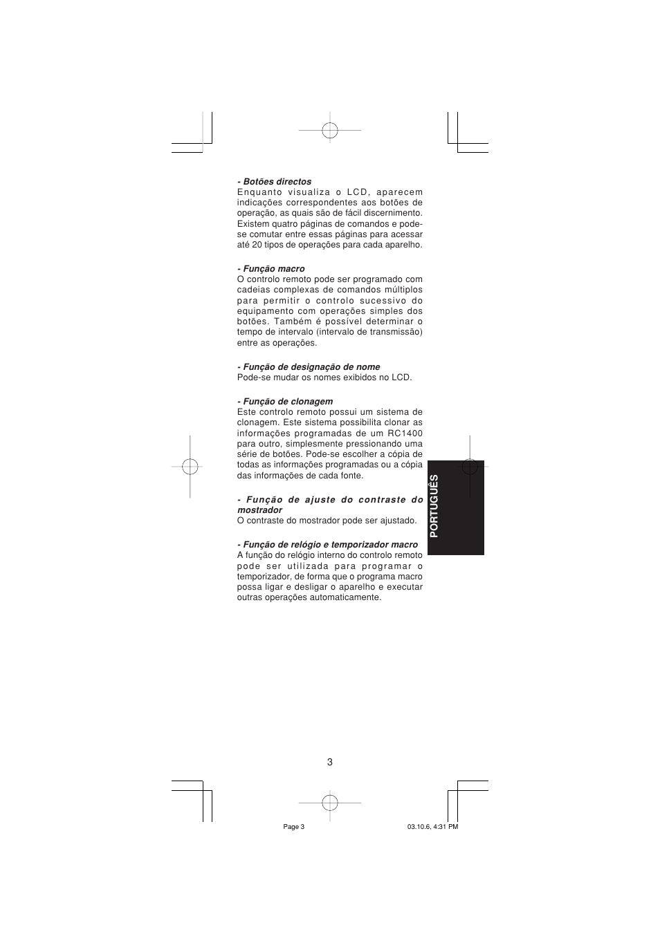 Marantz RC1400 User Manual | Page 142 / 191