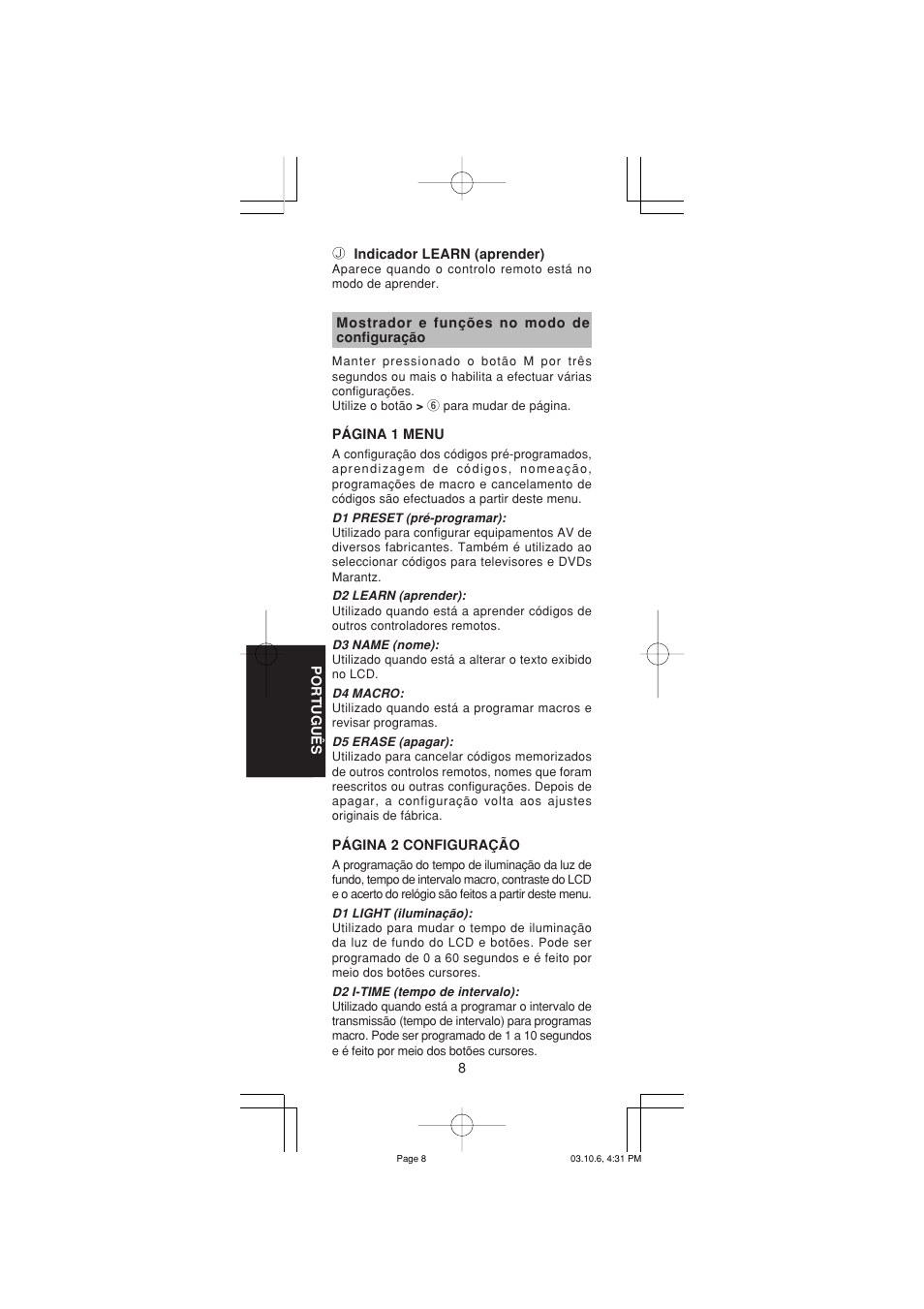 Marantz RC1400 User Manual | Page 147 / 191