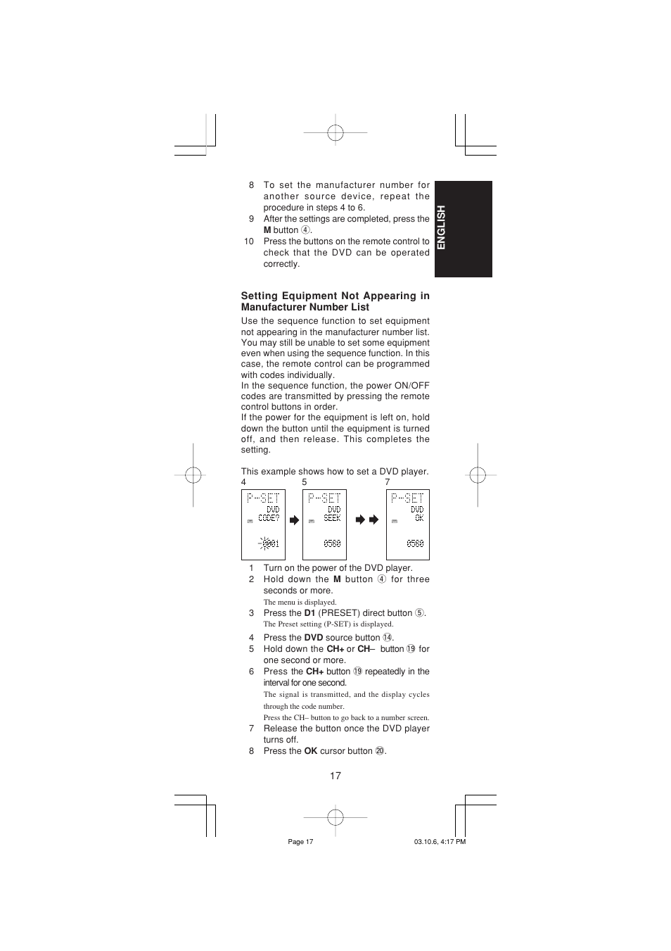 Marantz RC1400 User Manual | Page 19 / 191