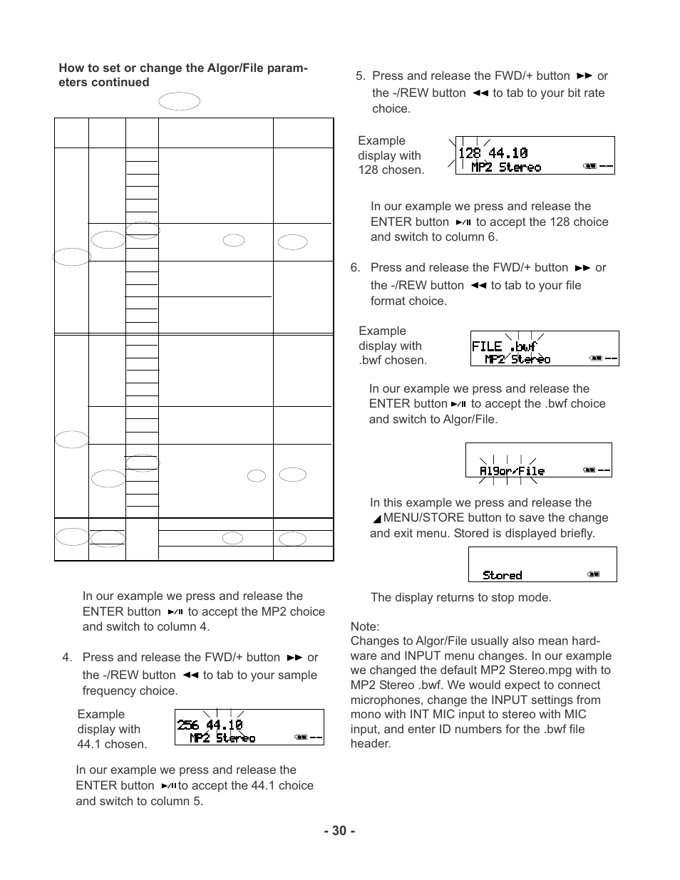 Marantz PMD670 User Manual | Page 30 / 53