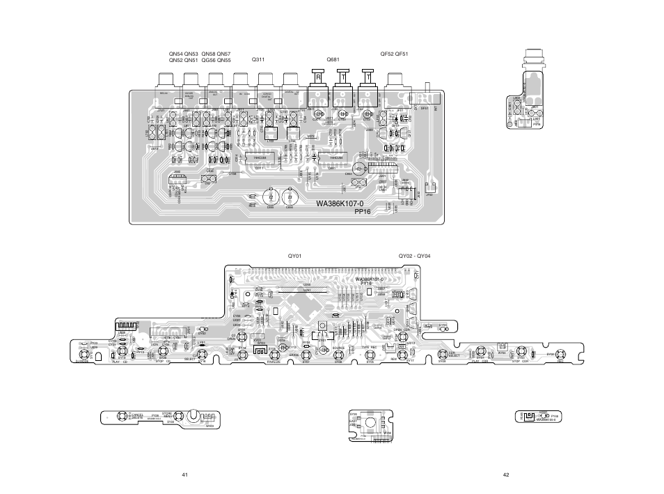 Pp16, P916, Py26 | Py36, Py46 | Marantz MAR770 User Manual | Page 39 / 45