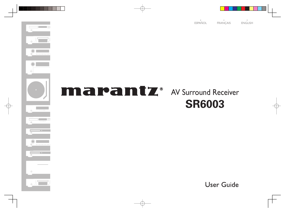 Marantz SR6003 User Manual | 90 pages