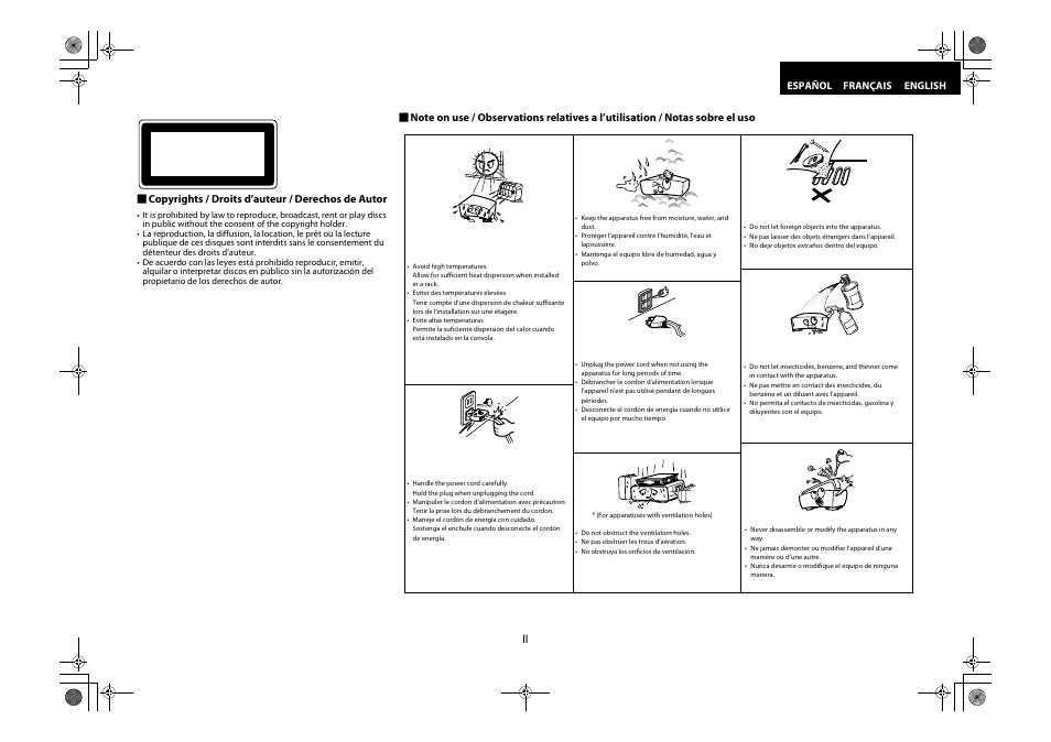 Marantz 541110331126M User Manual | Page 3 / 53