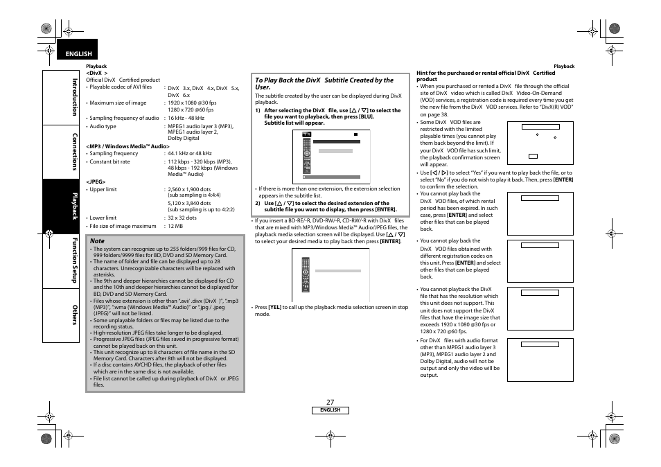 Marantz 541110331126M User Manual | Page 30 / 53