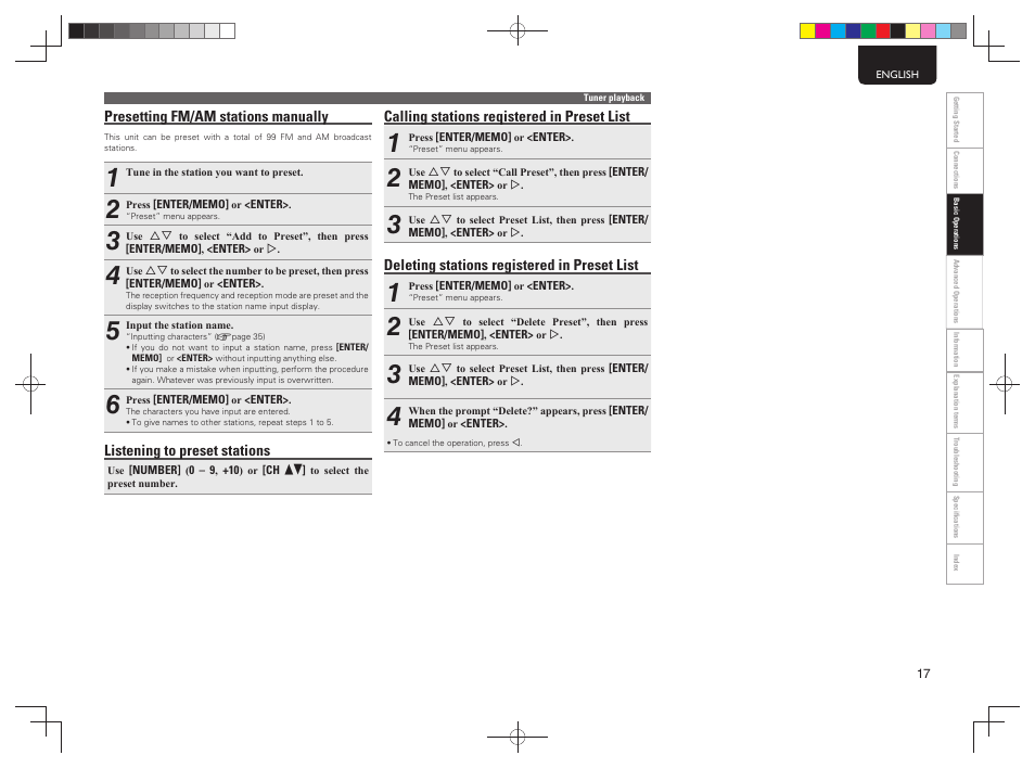 Marantz M-CR603 User Manual | Page 21 / 52