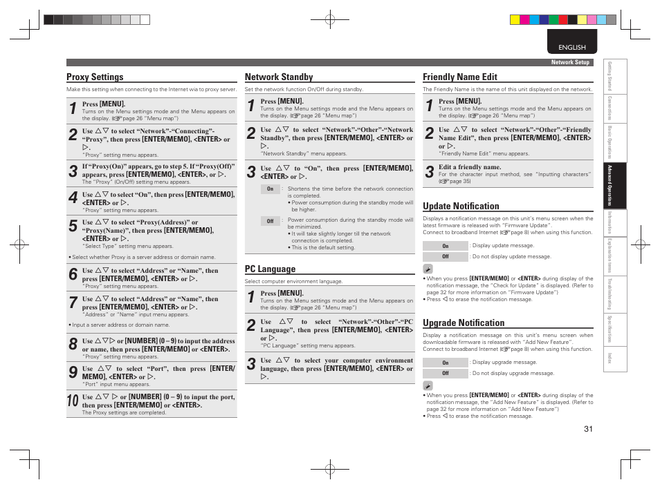 Marantz M-CR603 User Manual | Page 35 / 52