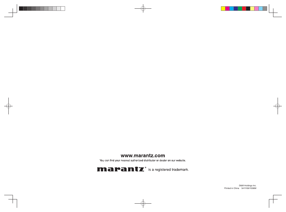 Marantz M-CR603 User Manual | Page 52 / 52