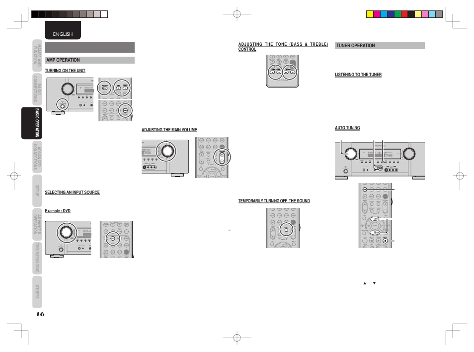 Basic operation | Marantz SR5003 User Manual | Page 19 / 81