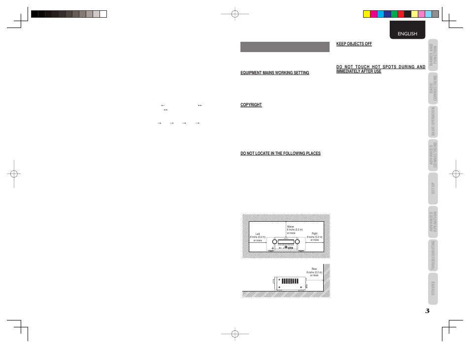 Before use | Marantz SR5003 User Manual | Page 6 / 81