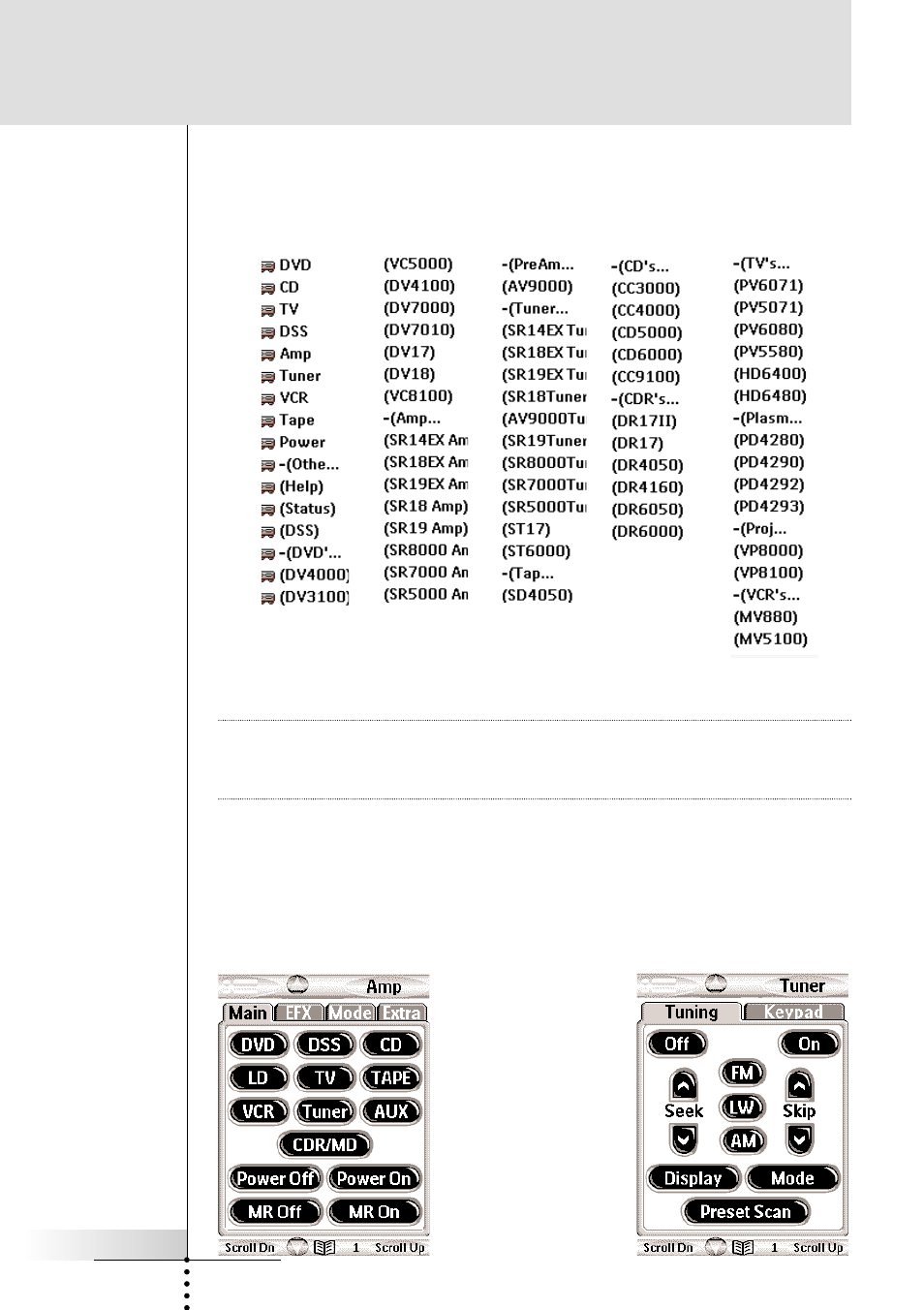 Reference | Marantz RC9200 User Manual | Page 38 / 66