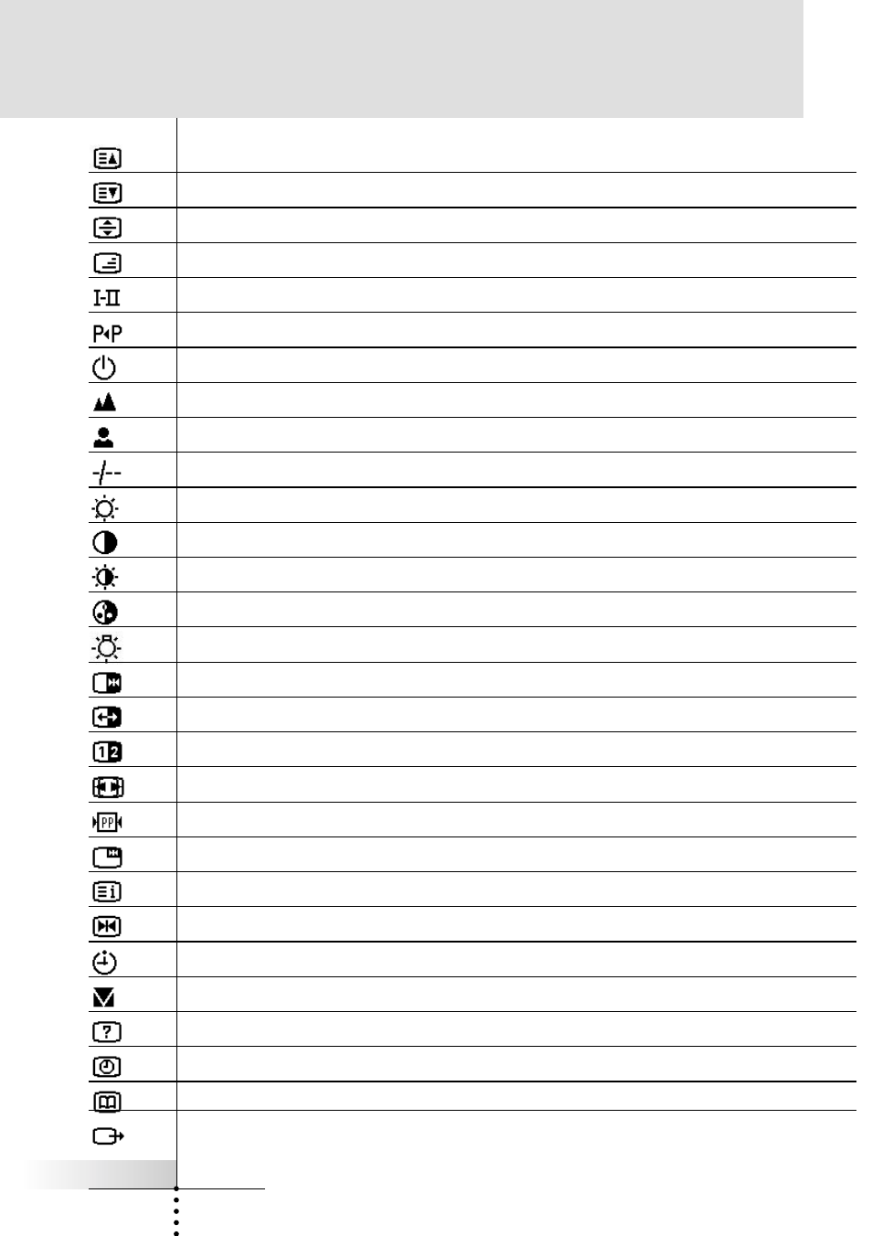 Overview of symbols, Specifications | Marantz RC9200 User Manual | Page 60 / 66
