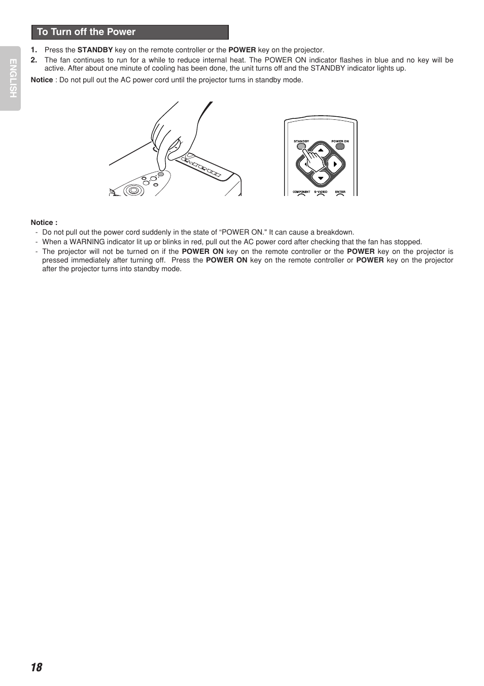 Marantz DLP PROJECTOR VP-12S2 User Manual | Page 22 / 39