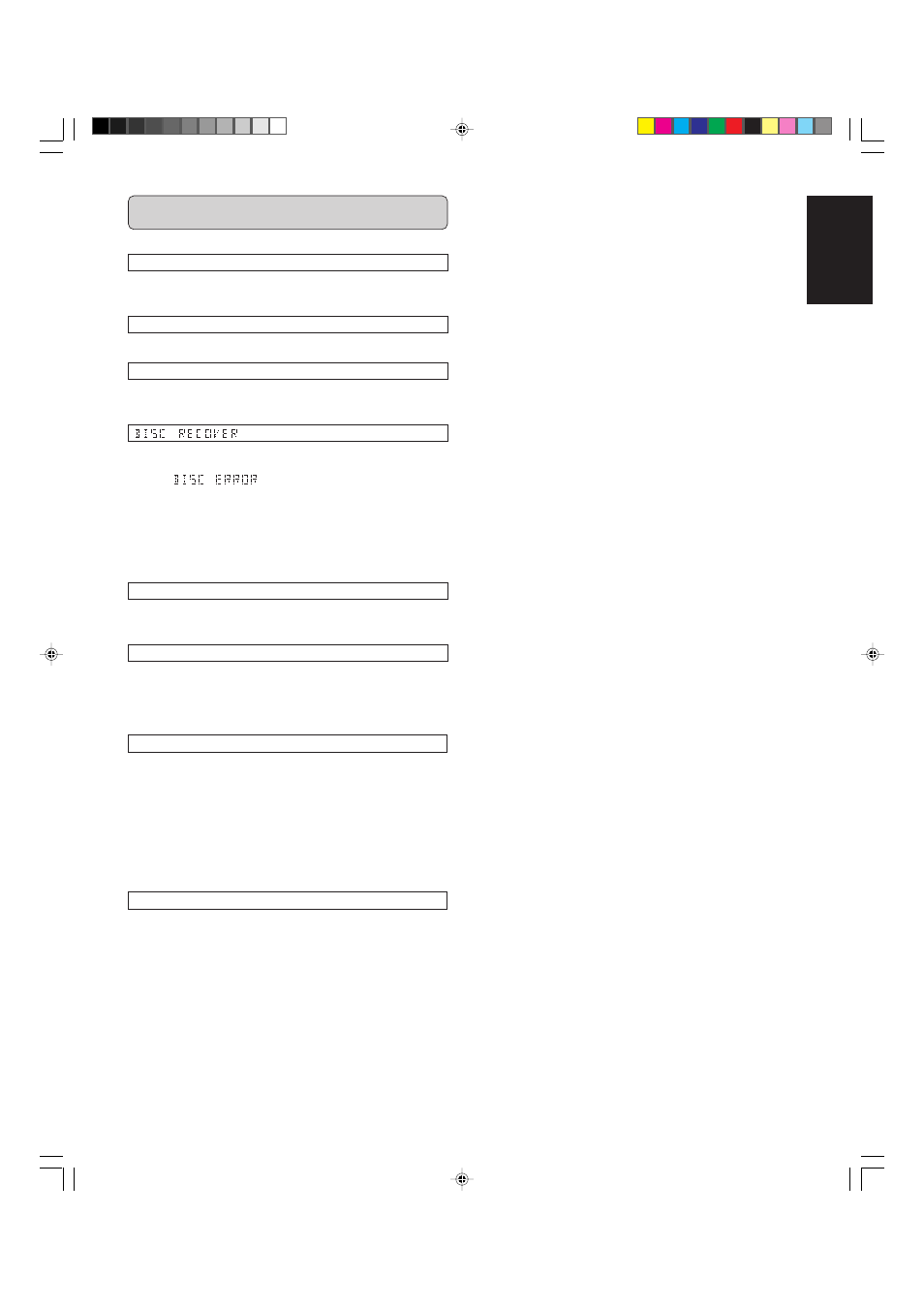 Other information, English | Marantz CDR500 User Manual | Page 32 / 33