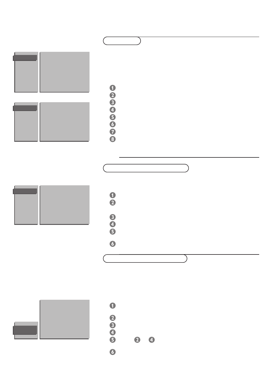 Installation, Give name, Reshuffle the programme list | Select favourite tv channels | Marantz MAR0076 User Manual | Page 7 / 28