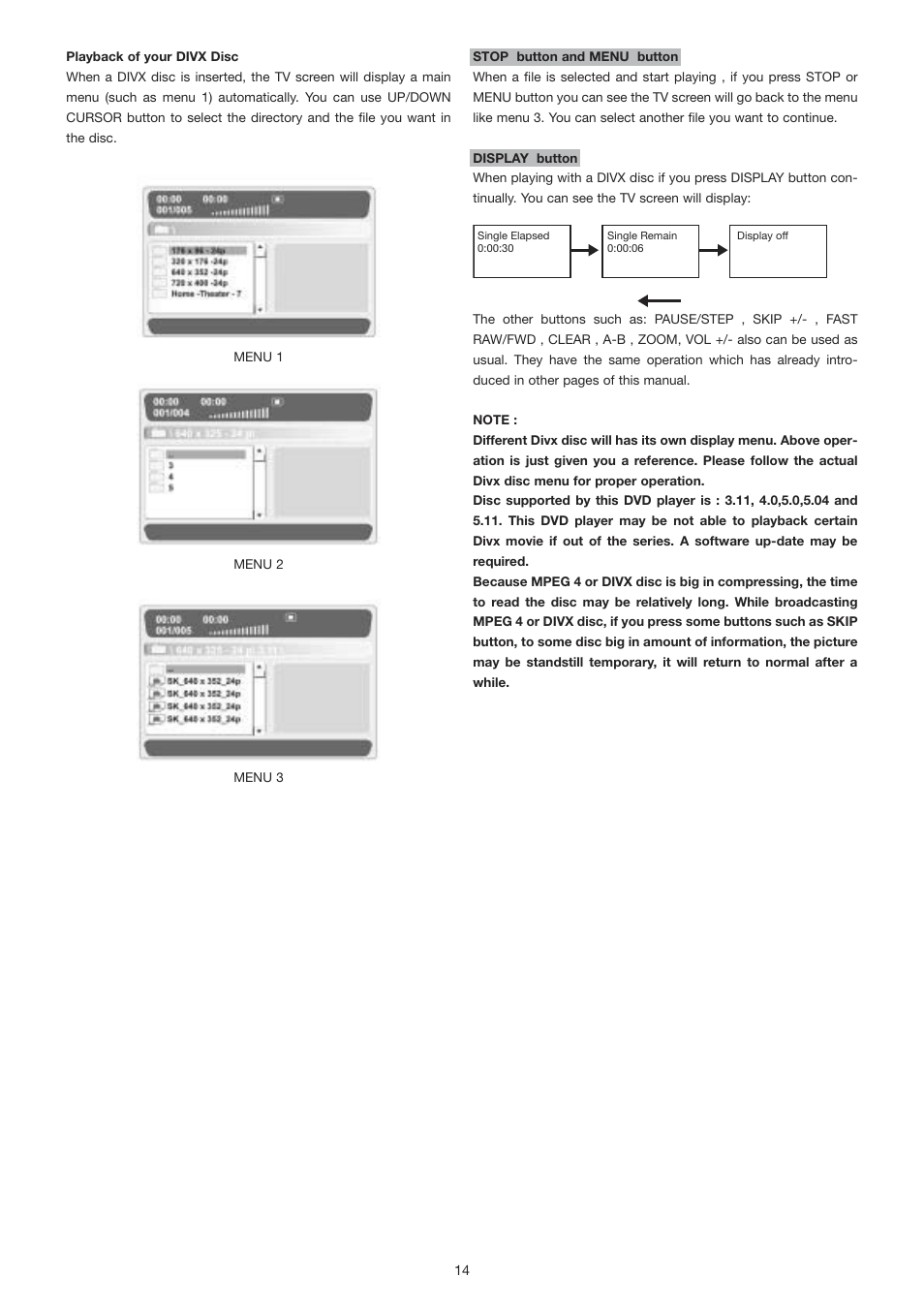 Marantz DV3001e User Manual | Page 16 / 26