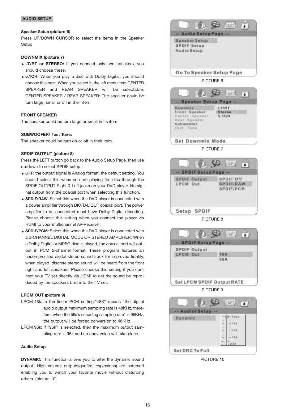 Marantz DV3001e User Manual | Page 18 / 26