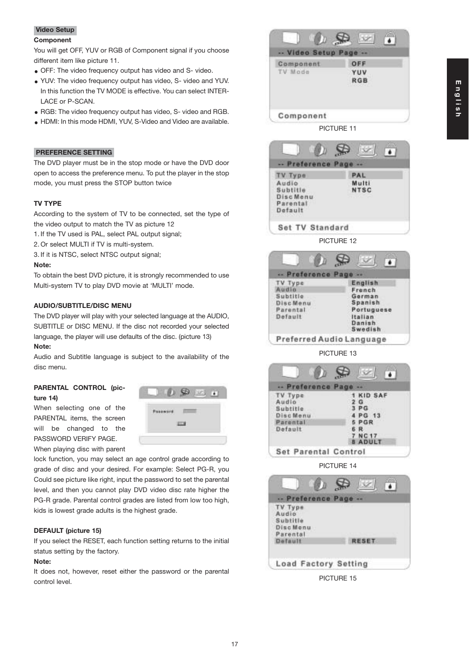 Marantz DV3001e User Manual | Page 19 / 26