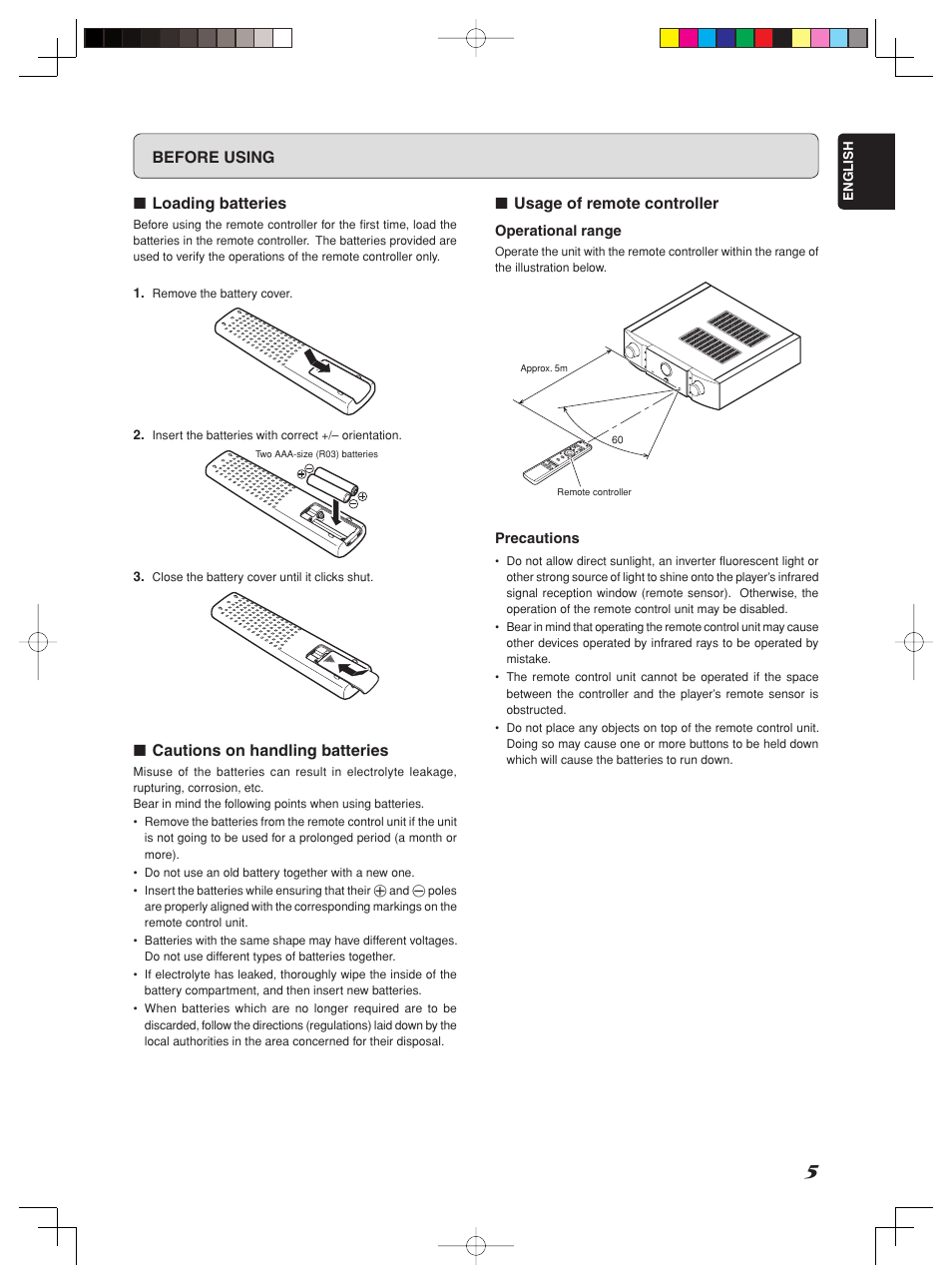 Marantz Model SC-11S1 User Manual | Page 11 / 37