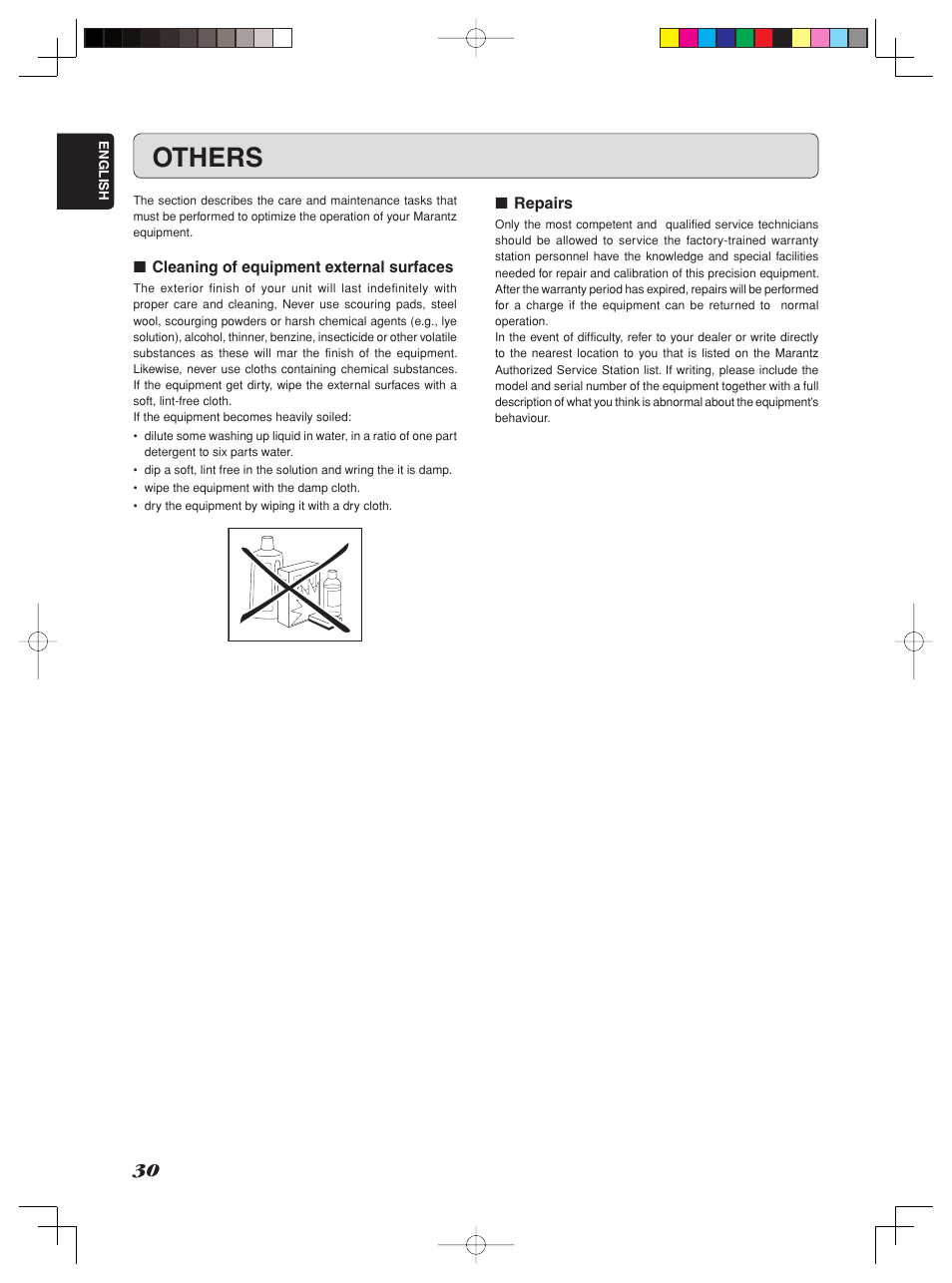 Others | Marantz Model SC-11S1 User Manual | Page 36 / 37