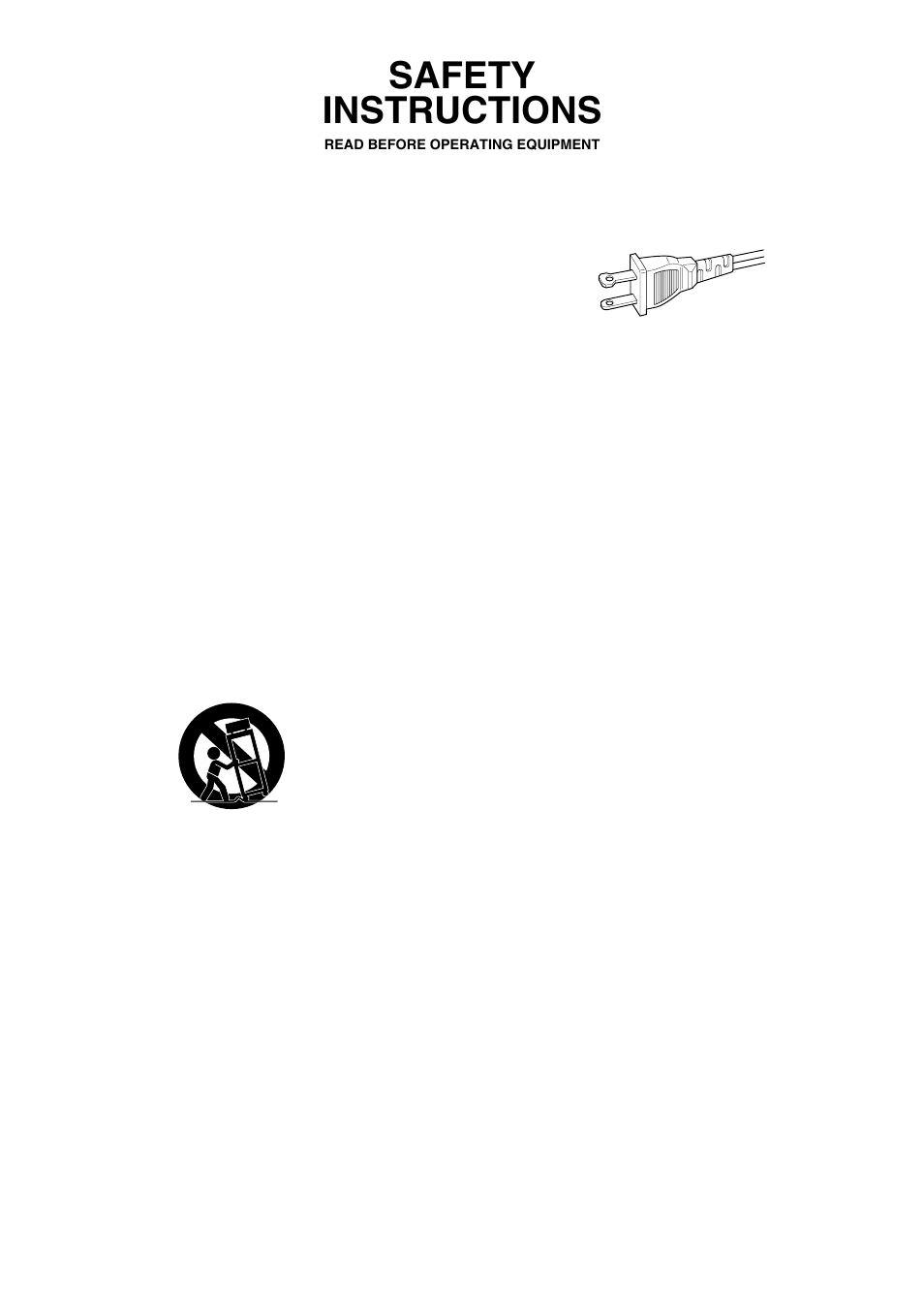 Safety instructions | Marantz MA6100 User Manual | Page 3 / 12