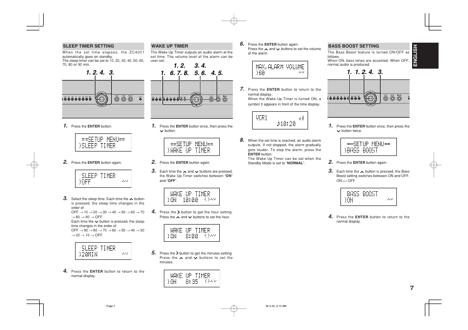 Marantz ZC4001 User Manual | Page 10 / 14