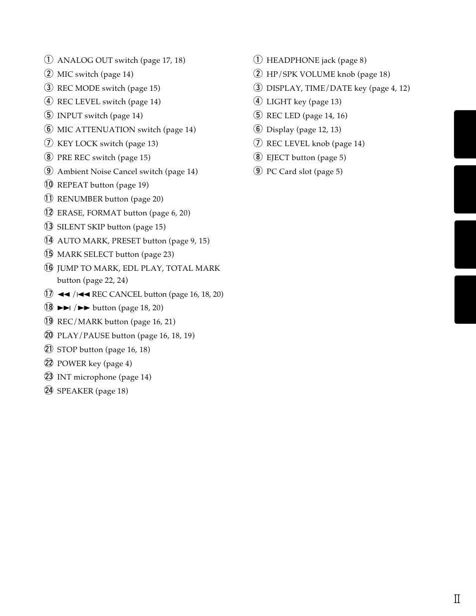 Setting up | Marantz PMD690 User Manual | Page 34 / 37