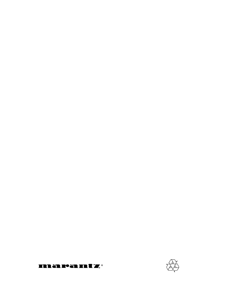 Marantz PMD690 User Manual | Page 37 / 37