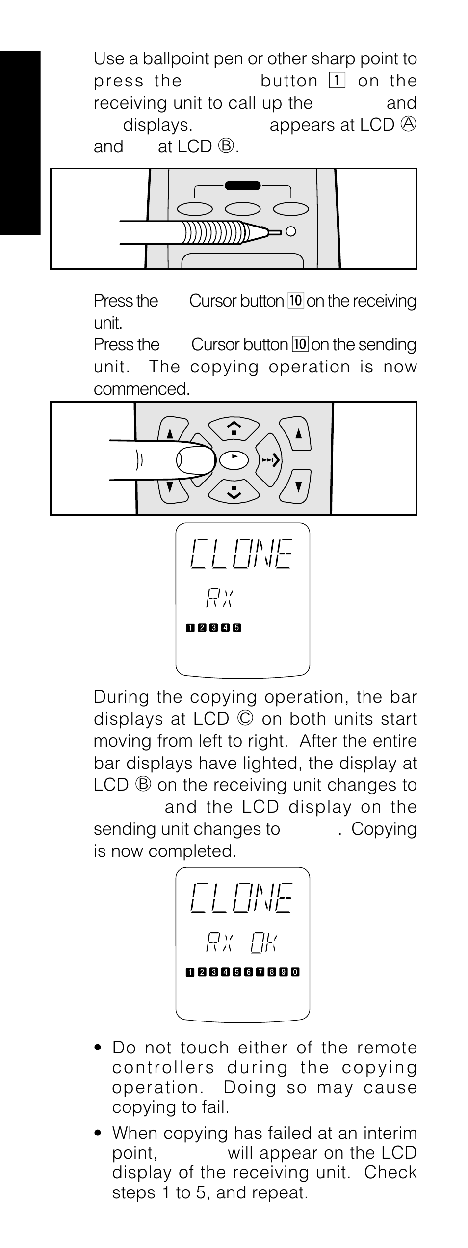 English | Marantz RC1200 User Manual | Page 31 / 47
