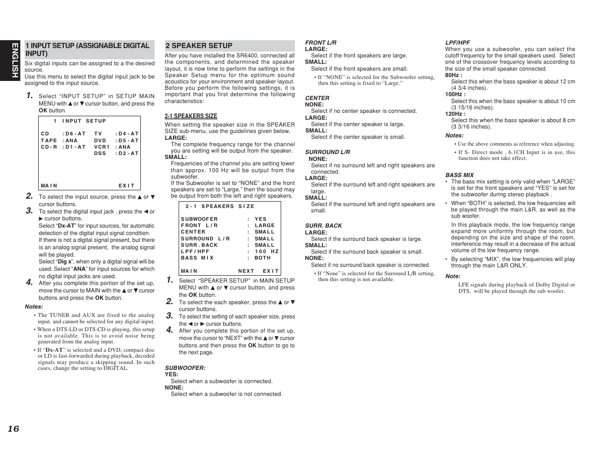Marantz SR6400 User Manual | Page 19 / 38