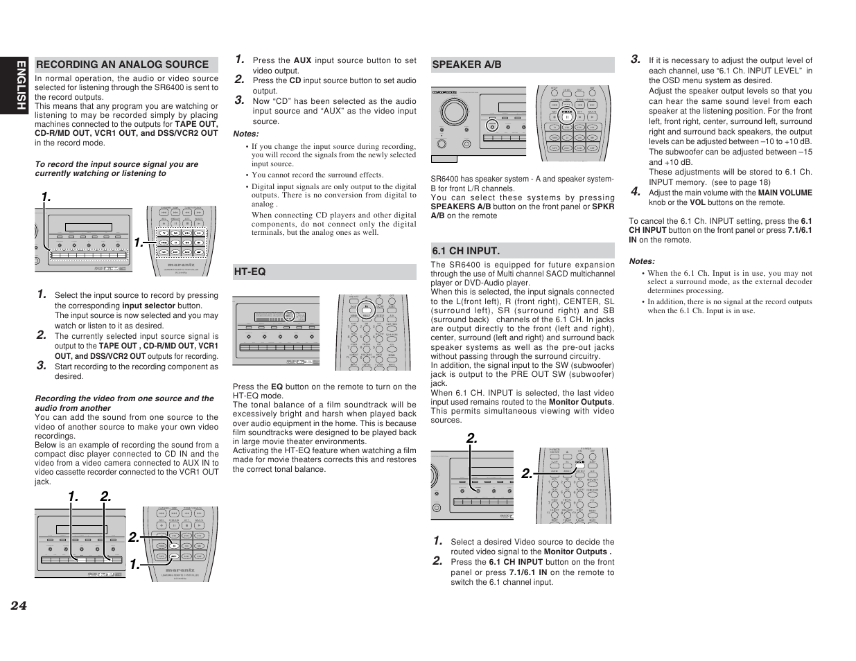 Marantz SR6400 User Manual | Page 27 / 38