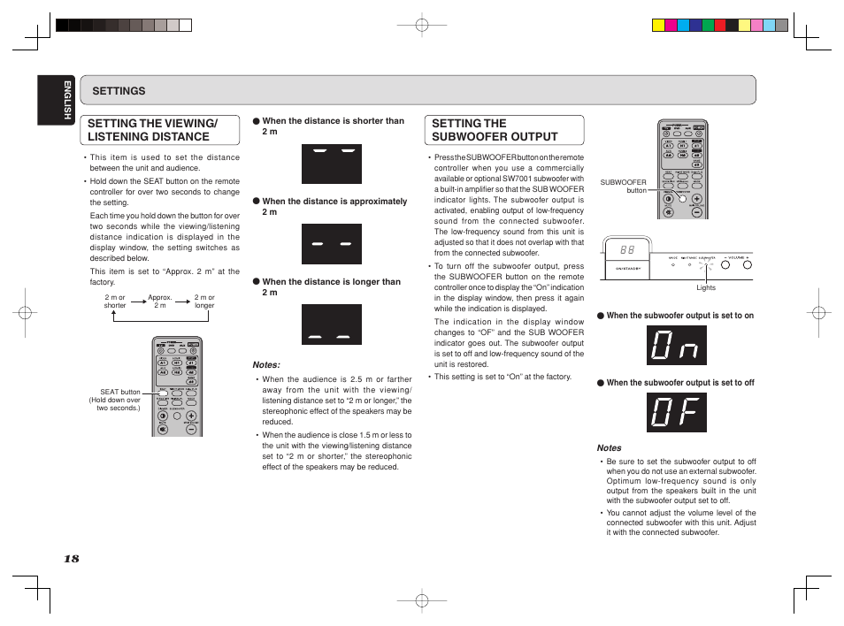 Marantz ES7001 User Manual | Page 20 / 25