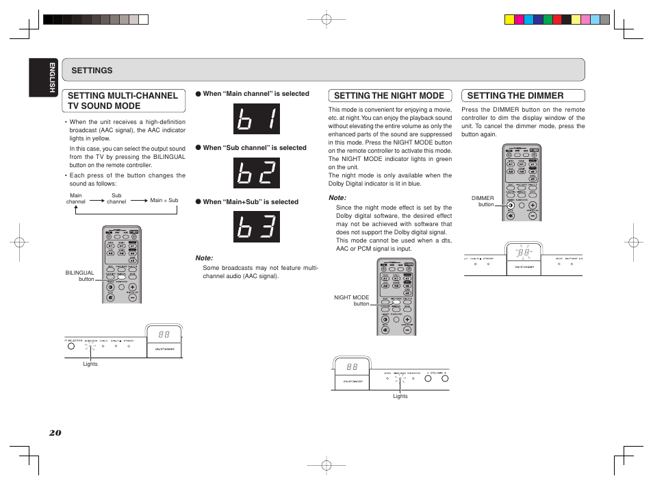 Marantz ES7001 User Manual | Page 22 / 25