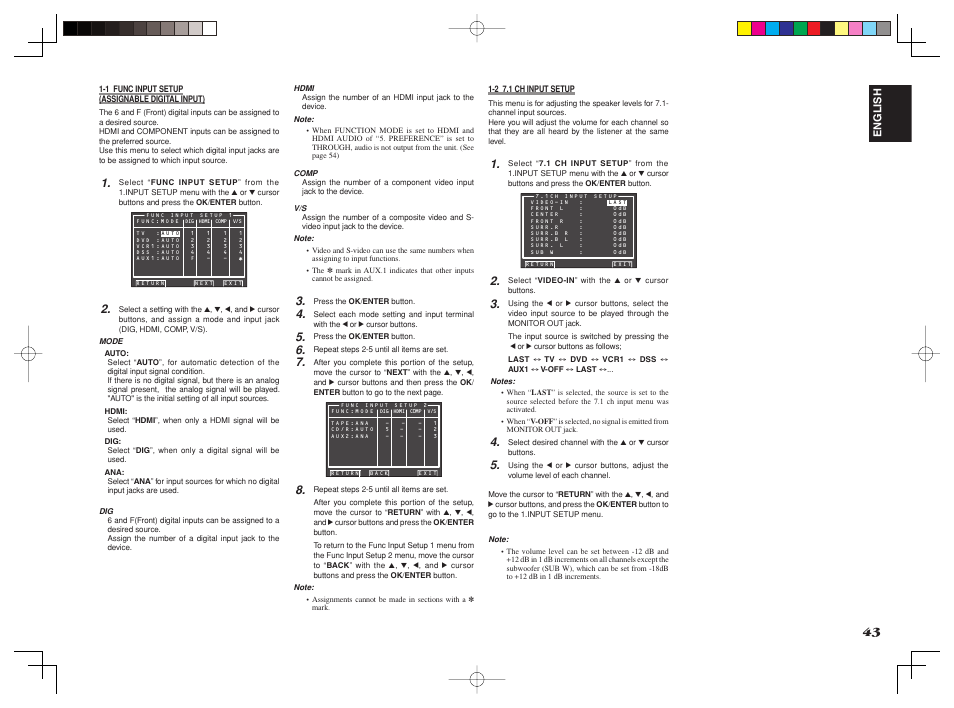 Marantz SR8002 User Manual | Page 46 / 94