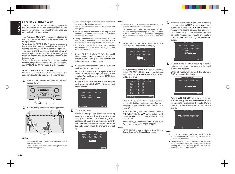 Marantz SR8002 User Manual | Page 49 / 94