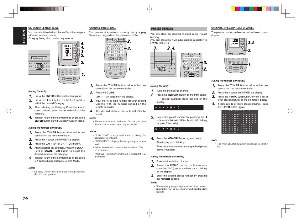 Use page 2 4, Use page 2 | Marantz SR8002 User Manual | Page 79 / 94