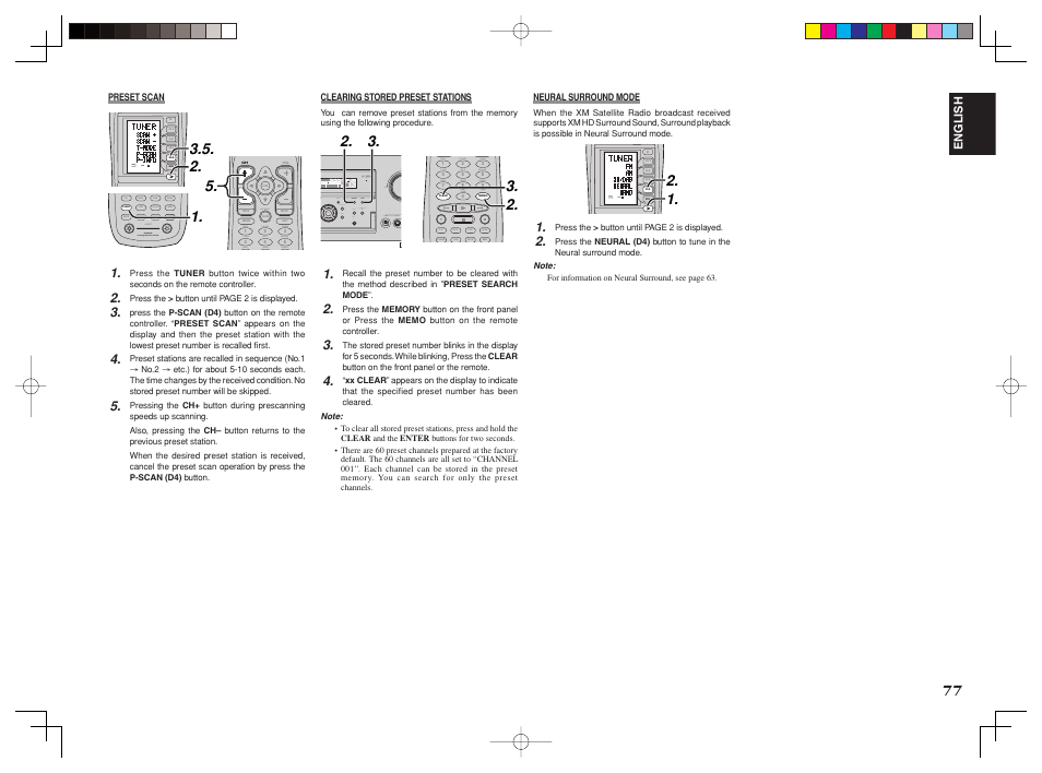 Use page 2, Use page 1 | Marantz SR8002 User Manual | Page 80 / 94