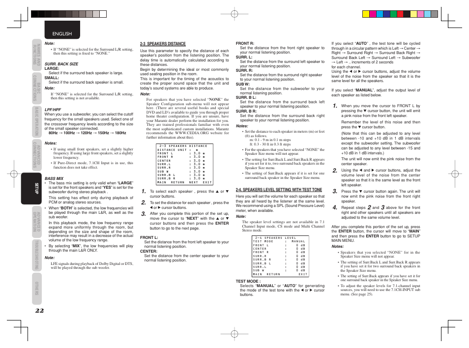 Marantz SR4003 User Manual | Page 26 / 50