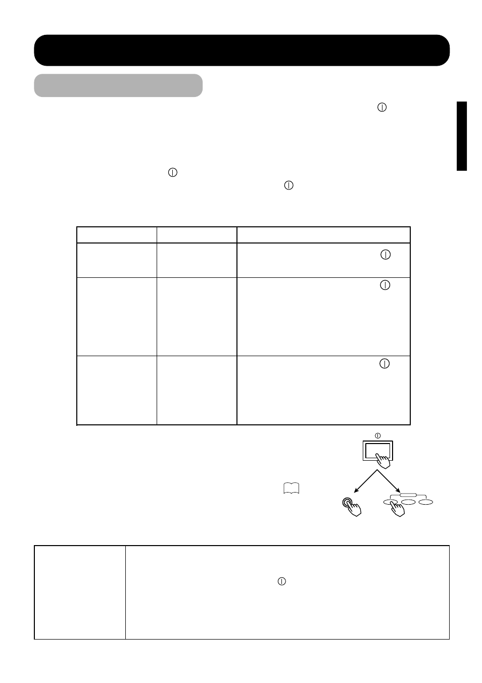 Operating instructions, Turning power on and off, English | Tips | Marantz PD4298HD s User Manual | Page 19 / 39