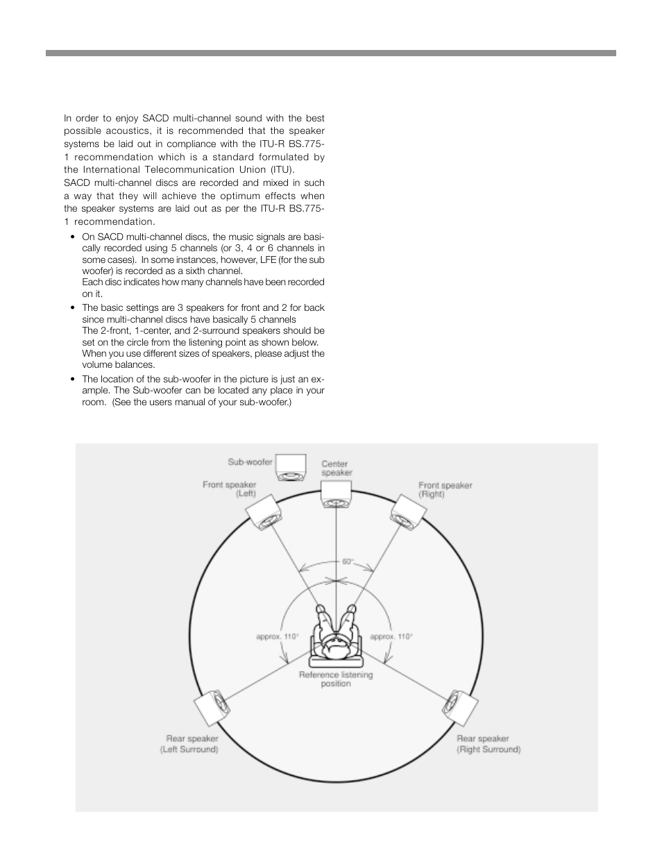 Connections, Installing the sacd multi-channel audio speakers | Marantz SC-7S1 User Manual | Page 13 / 25