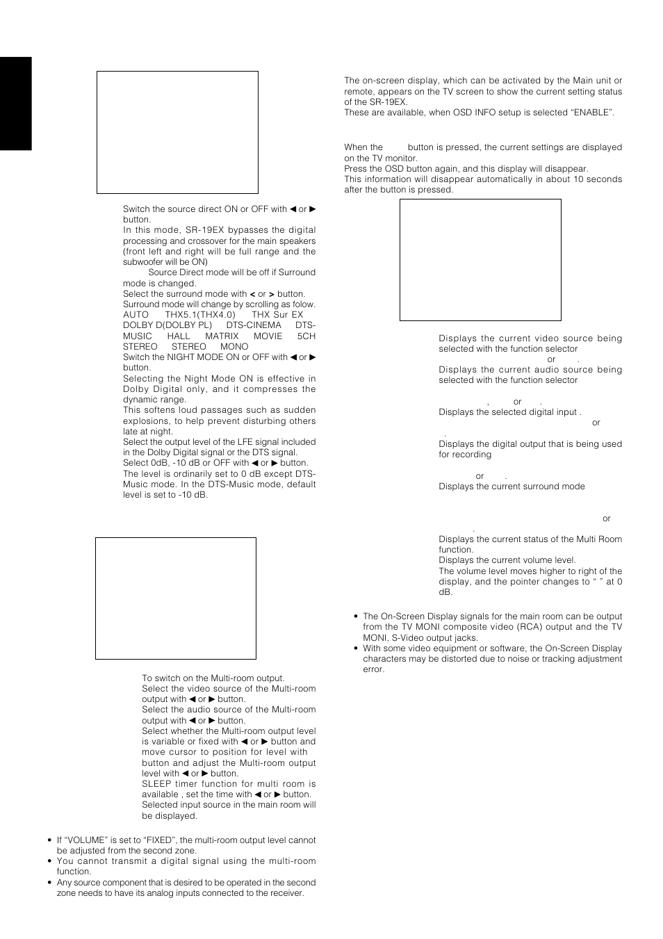 On screen display infomation, English | Marantz SR-18EX User Manual | Page 23 / 47