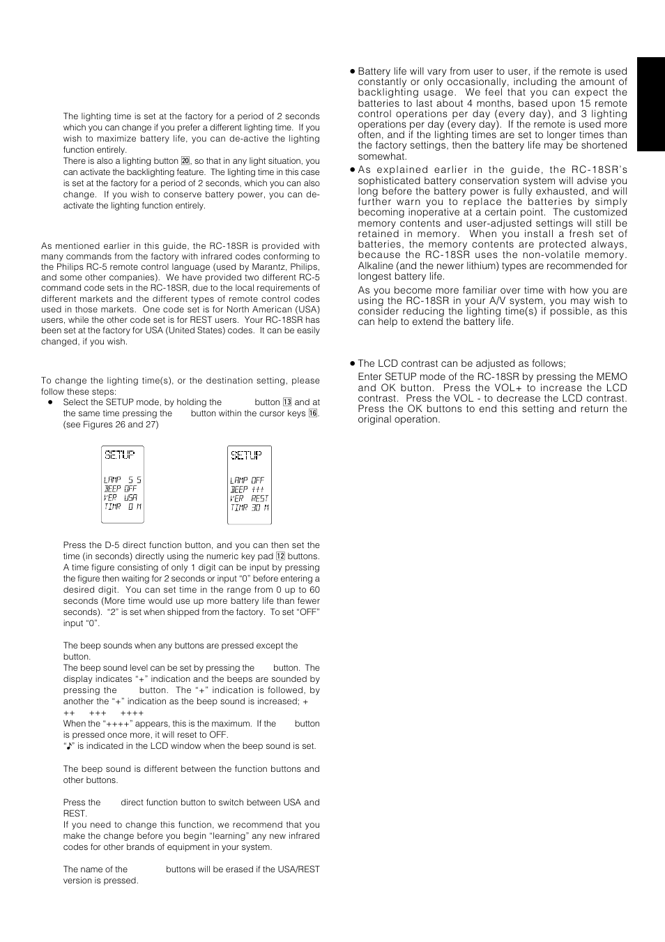 English, Other functions | Marantz SR-18EX User Manual | Page 36 / 47