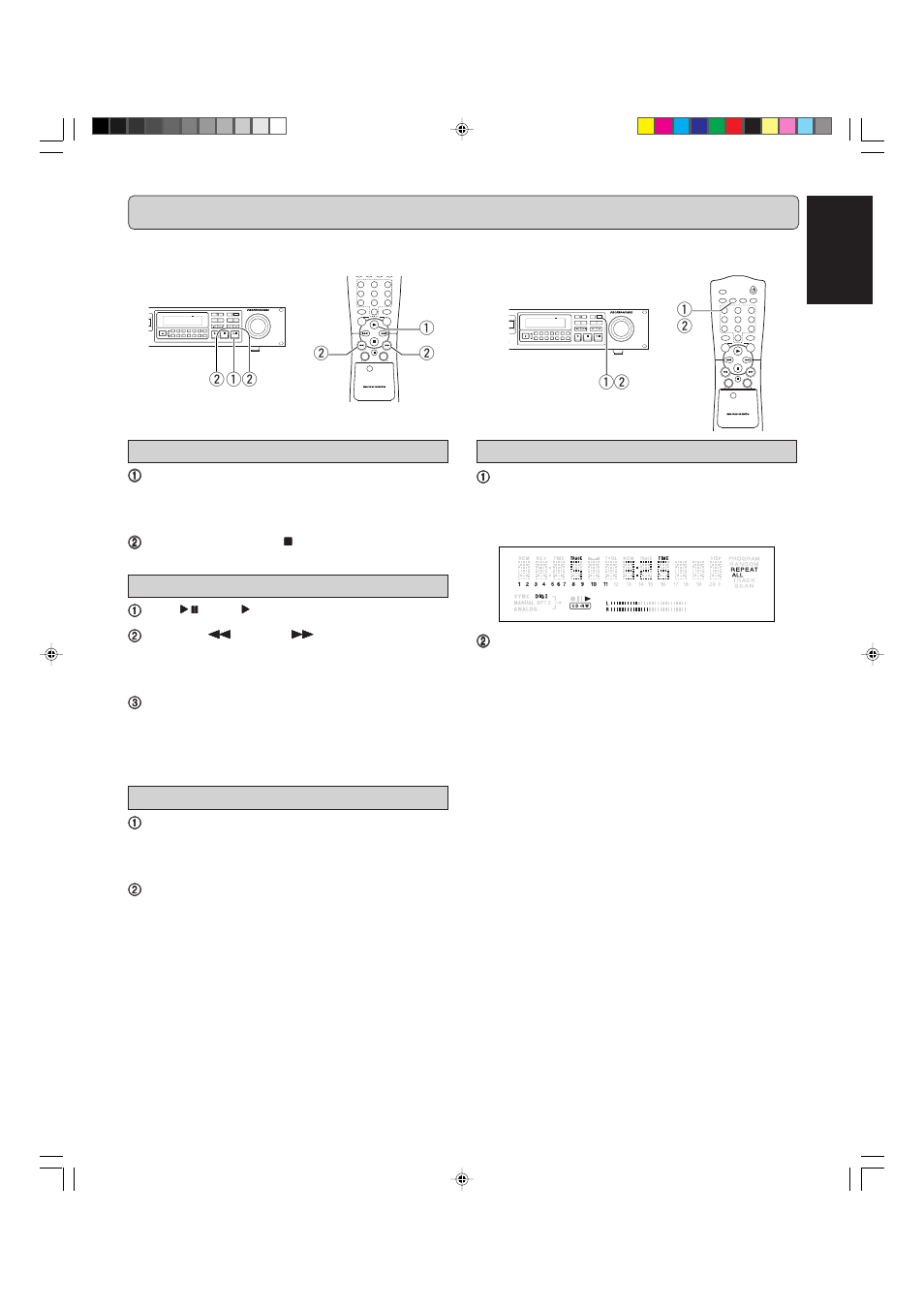 Playing, English | Marantz CDR631 User Manual | Page 21 / 33