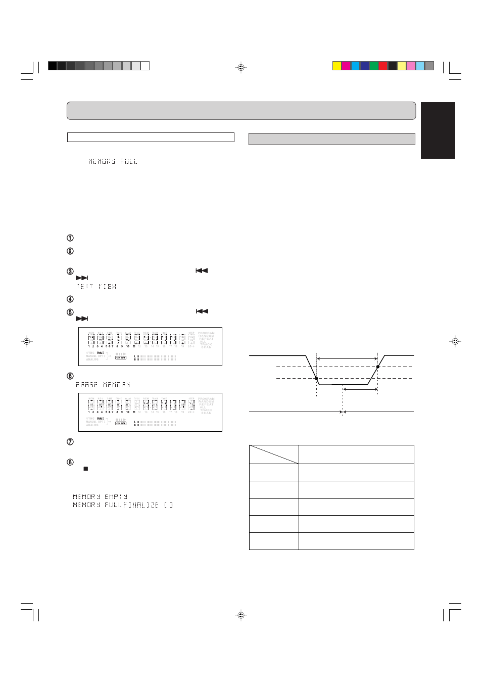 Menu mode, English | Marantz CDR631 User Manual | Page 25 / 33