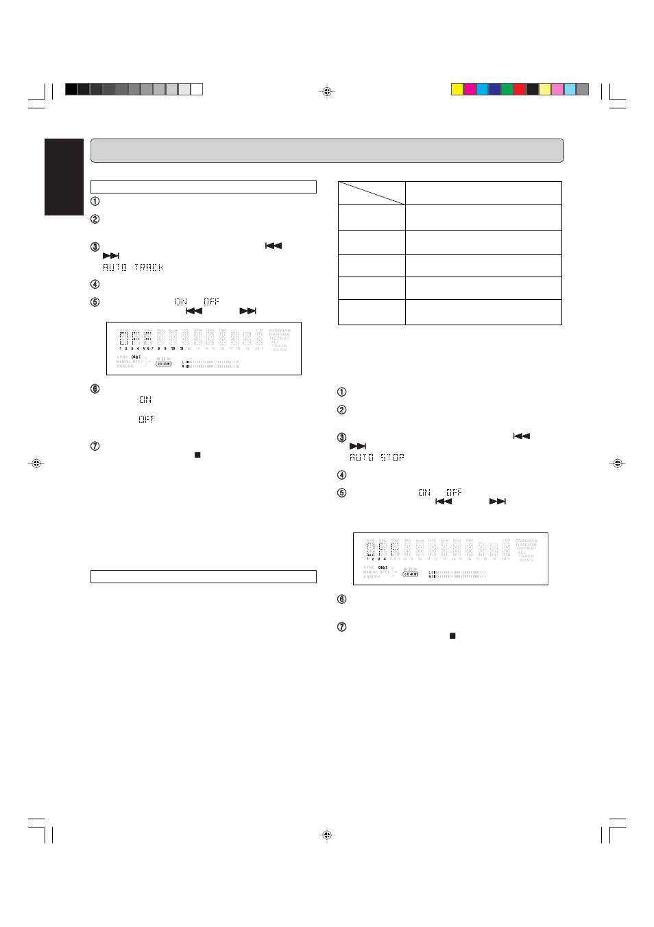 Menu mode, English | Marantz CDR631 User Manual | Page 26 / 33