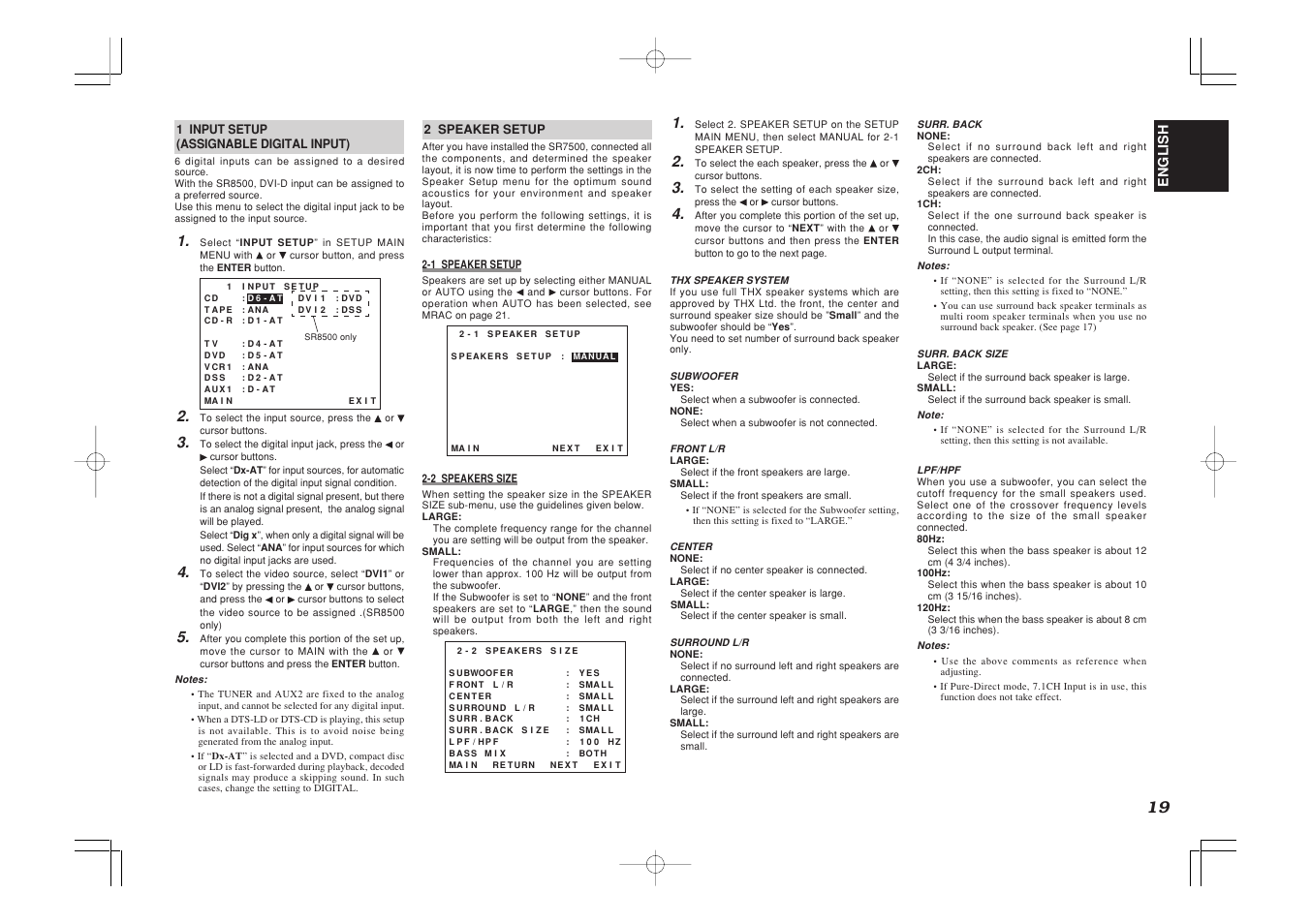 Marantz SR7500 User Manual | Page 23 / 58