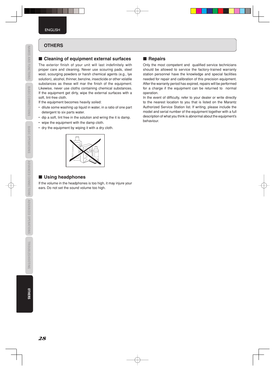 Marantz PM-11S2 User Manual | Page 34 / 35