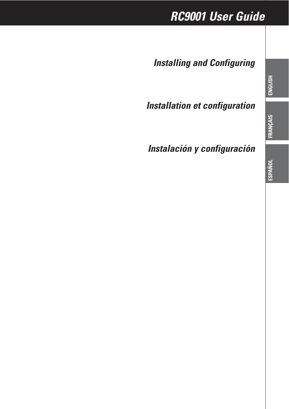 Rc9001 user guide | Marantz RC9001 User Manual | Page 3 / 20