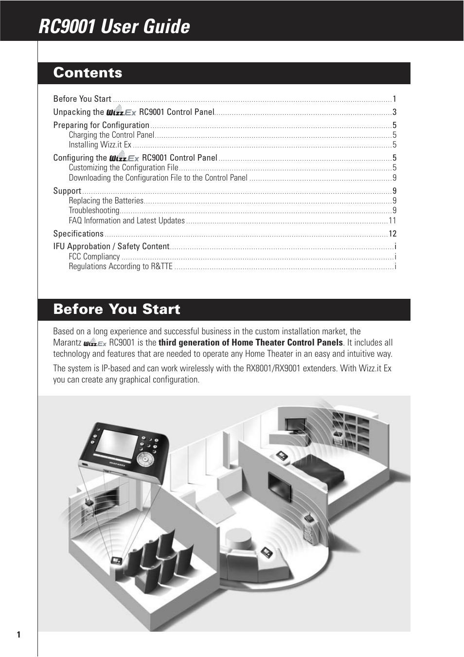 Marantz RC9001 User Manual | Page 4 / 20